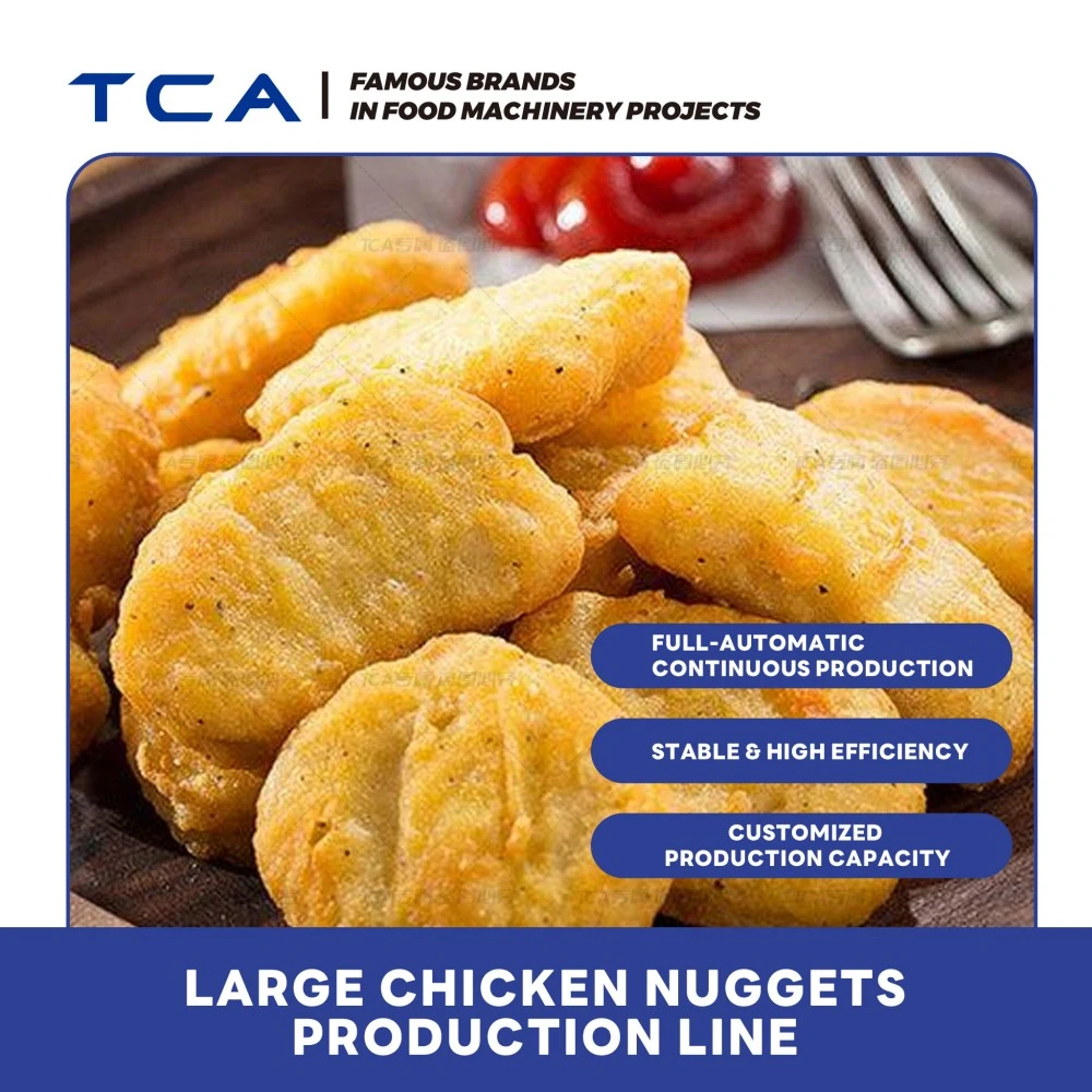 Chicken Nugget Burger Patty Production Line