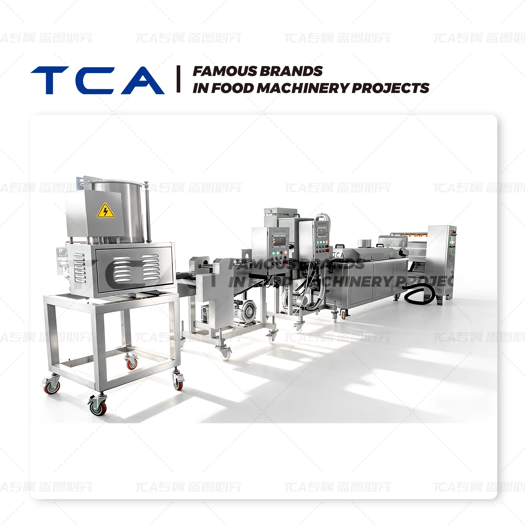 Hash brown processing line