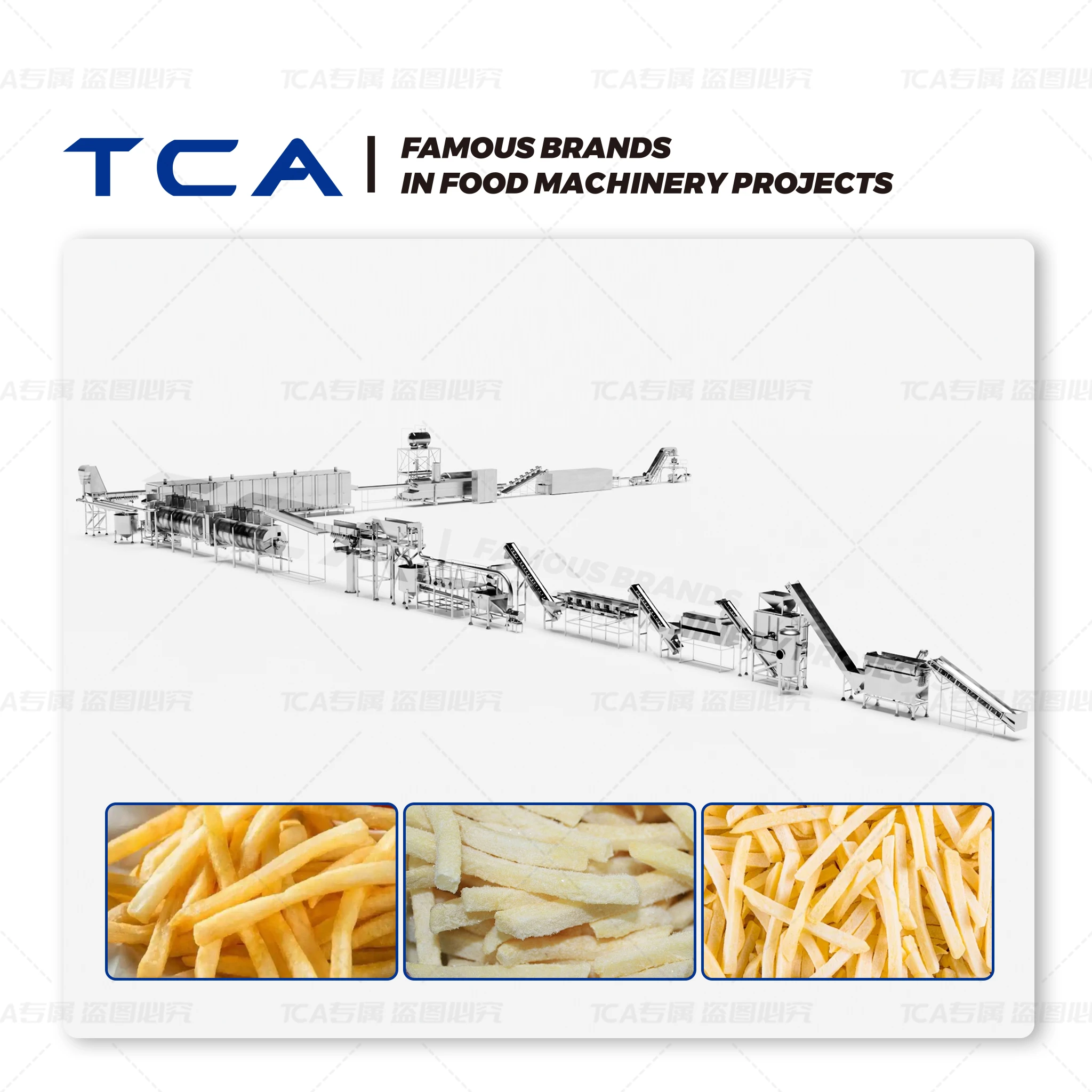 Frozen French Fries Production Line