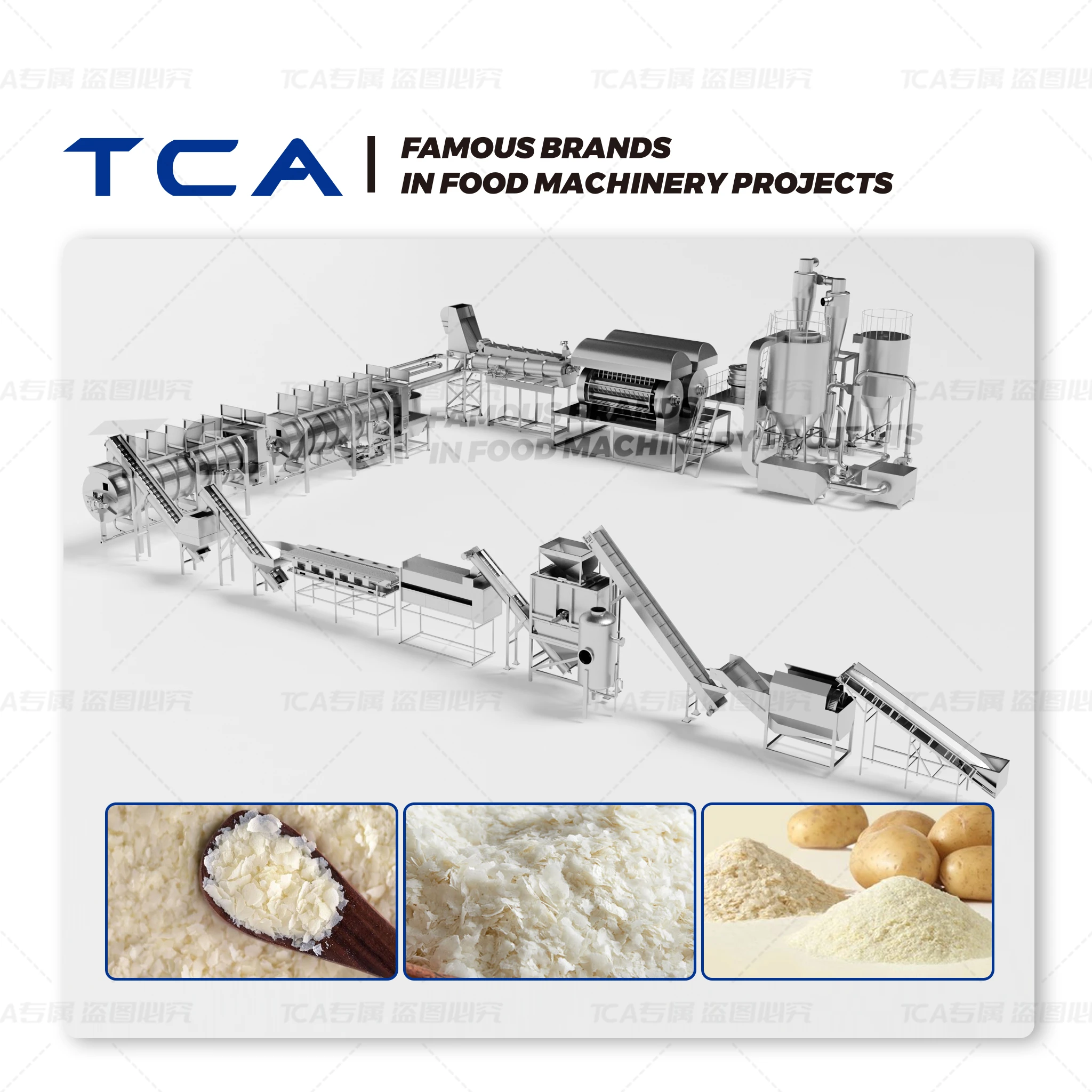 Potato Flakes Production Line