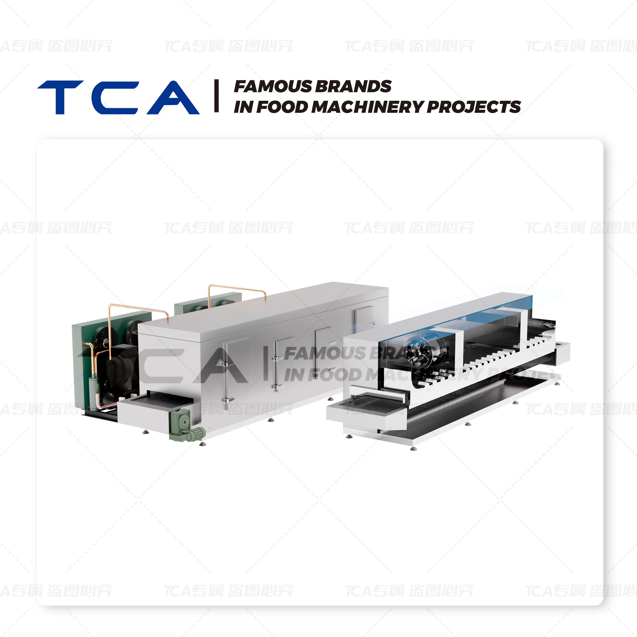 Tunnel Quick Freezer