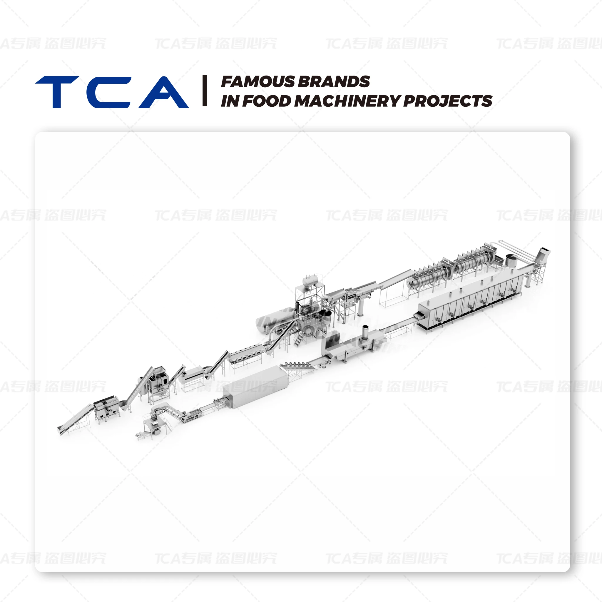 Frozen French Fries Production Line