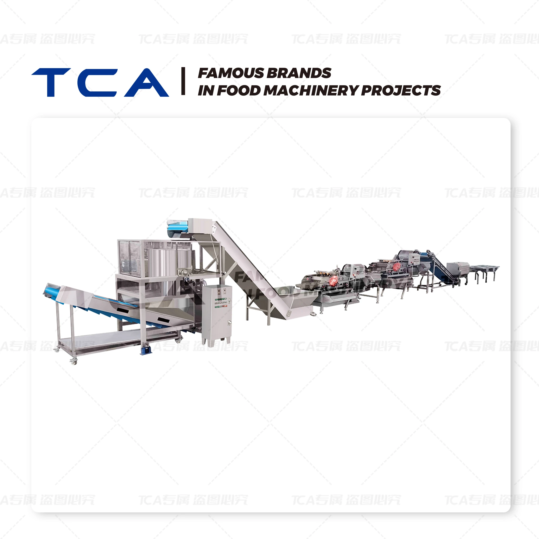 Quick-Frozen Vegetable Production Line