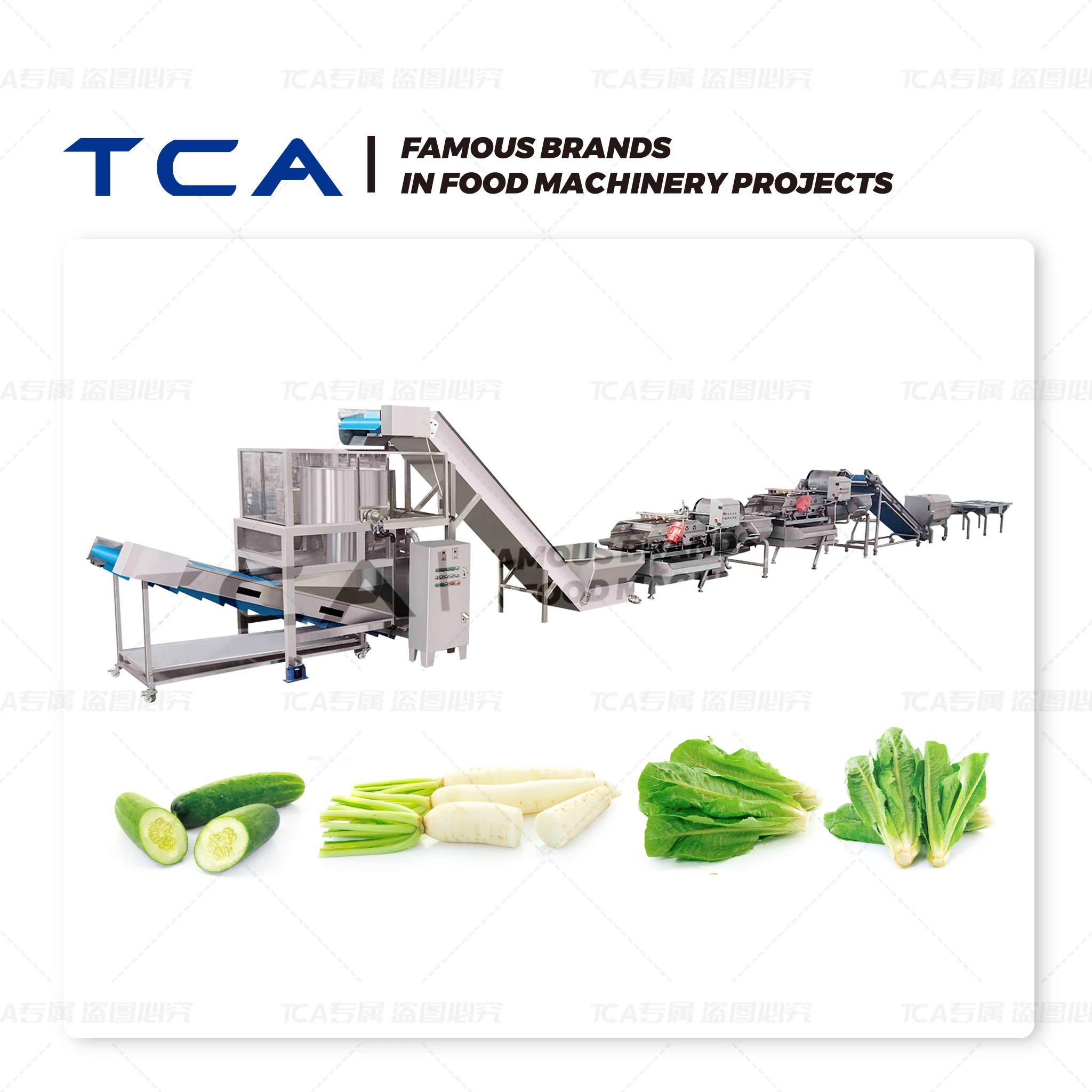Quick-Frozen Vegetable Production Line