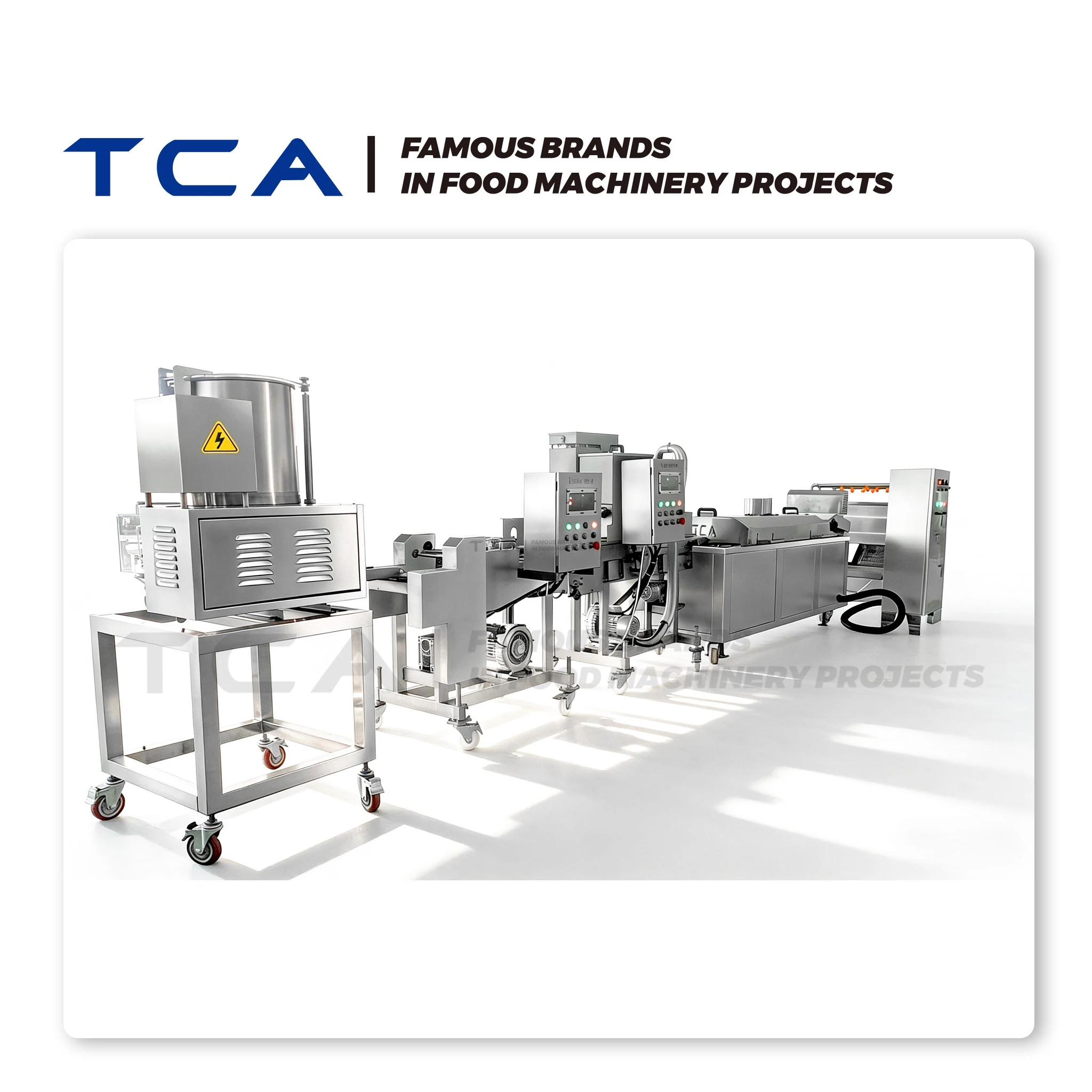 Hash brown processing line
