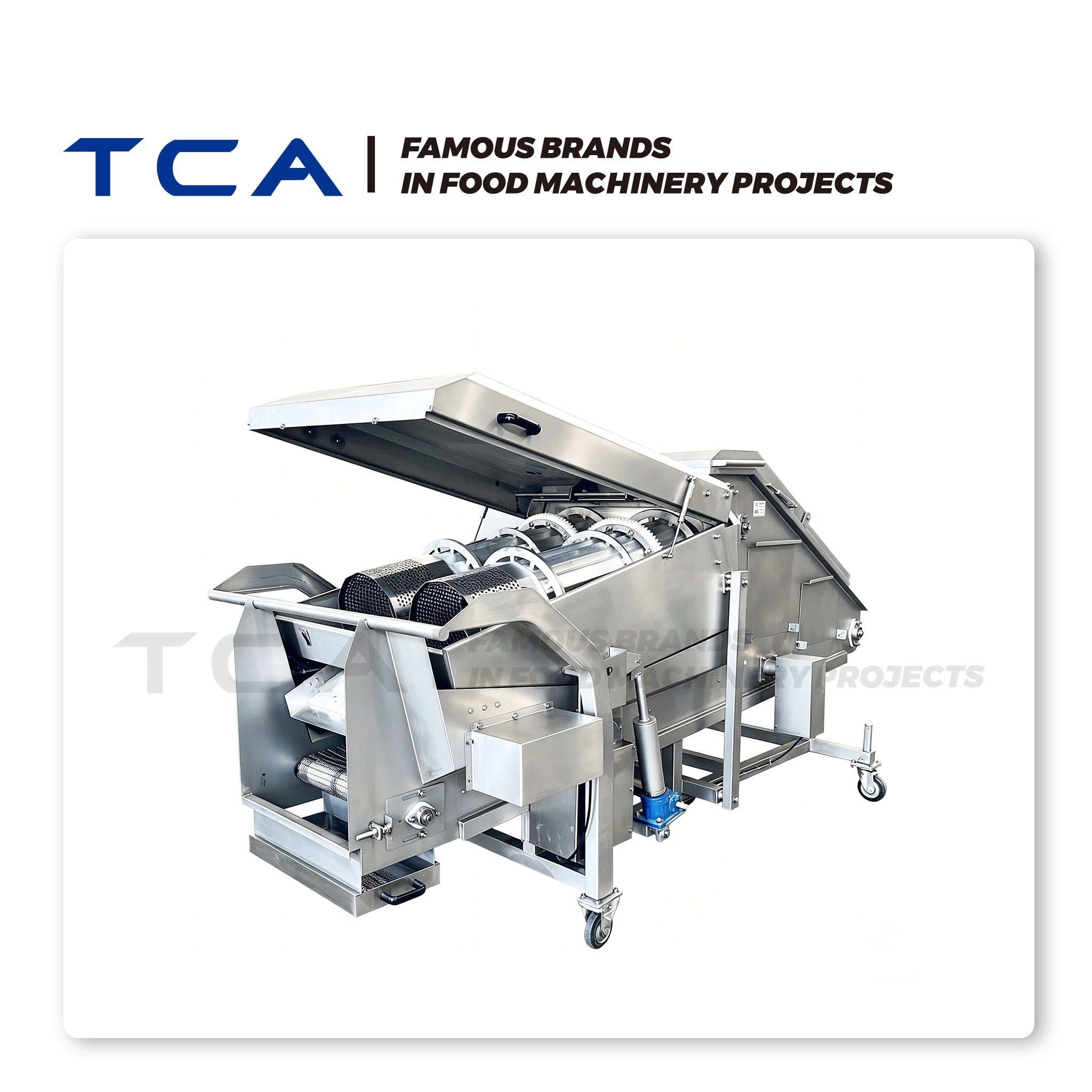Double Drum Flour Coater